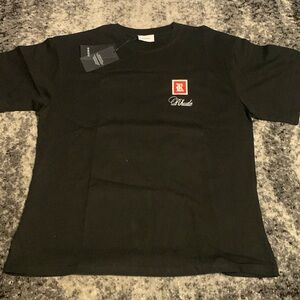 Rhude Monaco Portrait Black T-Shirt Men’s Size Large